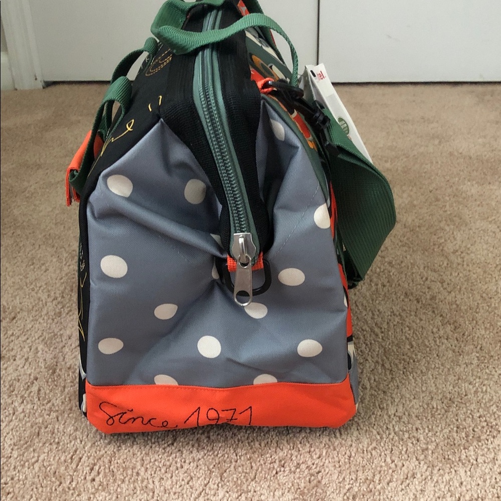 Reisenthel Women's Floral Travel Bag - Green and Gray - Picture 4 of 9